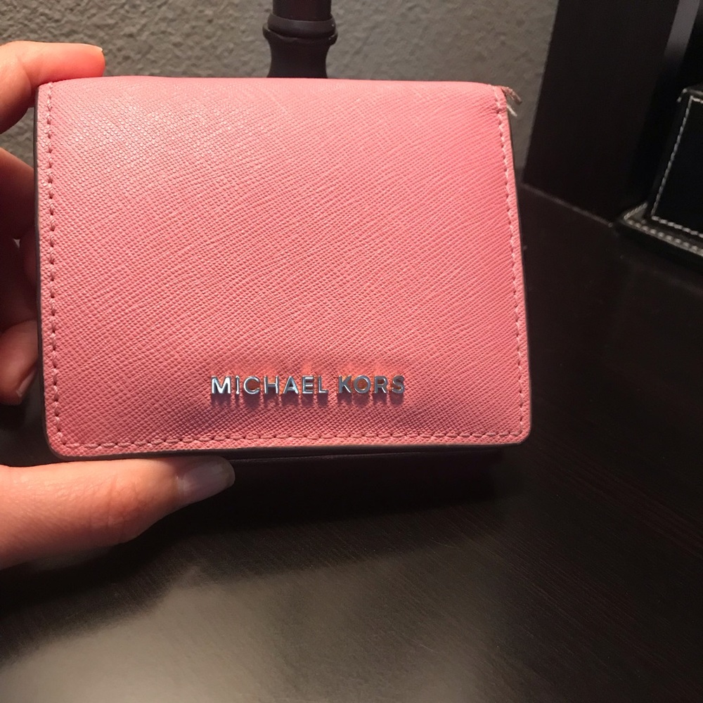 Authentic Michael Kors Pink Wallet